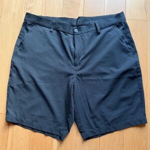 Men's 1764 Black Golf Shorts - Classic Performance 38